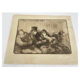 Le Wagon De Seconde Classe Honoré Daumier