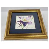 Sanders Garrett Watercolor Flower Painting