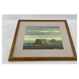 Green River Wyoming Watercolor Painting