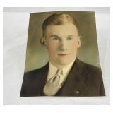 Hand Tinted Portrait Photo