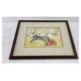 Fred Breebaart Spanish Bullfight Painting