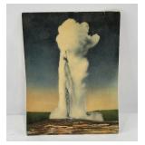 Haynes Giant Post Card Yellowstone Park