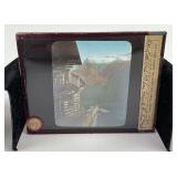 Glacier Park Going to the Sun Magic Lantern Slide