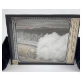Yellowstone Park Geyser Magic Lantern Slide
