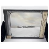 Yellowstone Park Buffalo Magic Lantern Slide