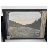 Firehole Yellowstone Park Magic Lantern Slide