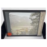 Paradise Valley Montana Magic Lantern Slide