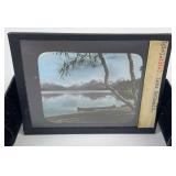 Lake McDonald Glacier Park Magic Lantern Slide