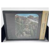 Sperry Glacier Park Montana Magic Lantern Slide