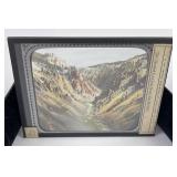 Grand Canyon Yellowstone Park Magic Lantern Slide