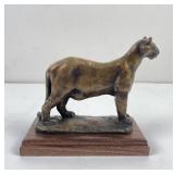 Mountain Lion John Louis Clarke Bronze Montana
