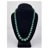 Malachite Bead Necklace