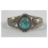 Finely Made Navajo Turquoise Bracelet