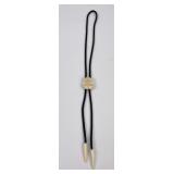 Alaskan Eskimo Inuit Carved Billiken Bolo Tie