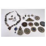 Tekke Turkoman Silver Islamic Berber Jewelry