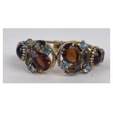 Costume Rhinestone Clamper Bracelet