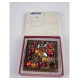 Large Rhinestone Weiss Brooch
