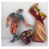 Lenore Davis Soft Sculpture Dolls