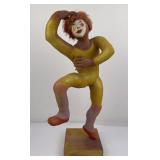 Lenore Davis Soft Sculpture Clown Ten