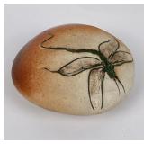 Studio Pottery Dragonfly Paperweight