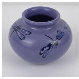 Studio Pottery Dragonfly Vase