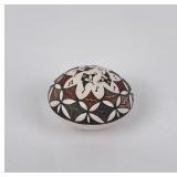 Diane Lewis Acoma Indian Pottery Seed Pot