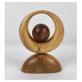 2014 Freeform Montana Carved Wood Sculpture