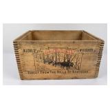 Old Grand Dad Wood Whiskey Crate