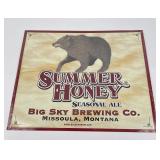 Big Sky Brewing Missoula Montana Sign Summer Honey