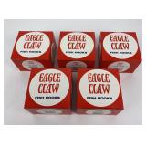 Lot of 500 6/0 Eagle Claw Fishing Hooks