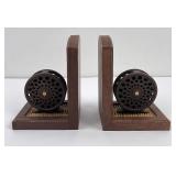 Big Sky Carvers Fly Fishing Reel Bookends