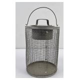 Antique Wire Minnow Bait Bucket