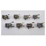 Lot of 8 South Bend Fishing Reels