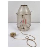 Antique Shakespeare Glass Minnow Trap