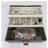 Fishing Tackle Box Full of Lures