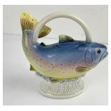 Vintage Rainbow Trout Teapot