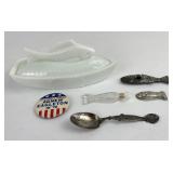Group of Assorted Antique Fishing Items