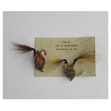 Pair of Joe Messinger Frog Fishing Flies