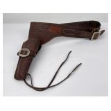 George Lawrence Gunfighter Pistol Belt Leather