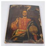 Antique Russian Painted Icon