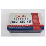 Curity Guardian First Aid Kit Tin