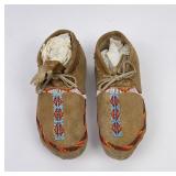 Montana Indian Beaded Moccasins