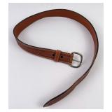 Vintage Vogt Tooled Leather Belt Size 34