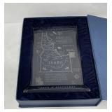 Montana Lewis and Clark Glass Plaque