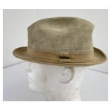 Vintage Stetson Suede Leather Fedora Size 7