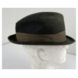Vintage Stetson Selv Edge Fedora Hat