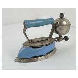 Antique Blue Coleman Iron