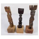 Set of 3 Indigenous Combs