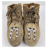 Montana Indian Beaded Moccasins