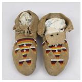 Montana Indian Beaded Moccasins